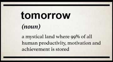 dangers of procrastination