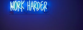 work harder