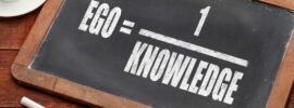 dealing with pride of knowledge