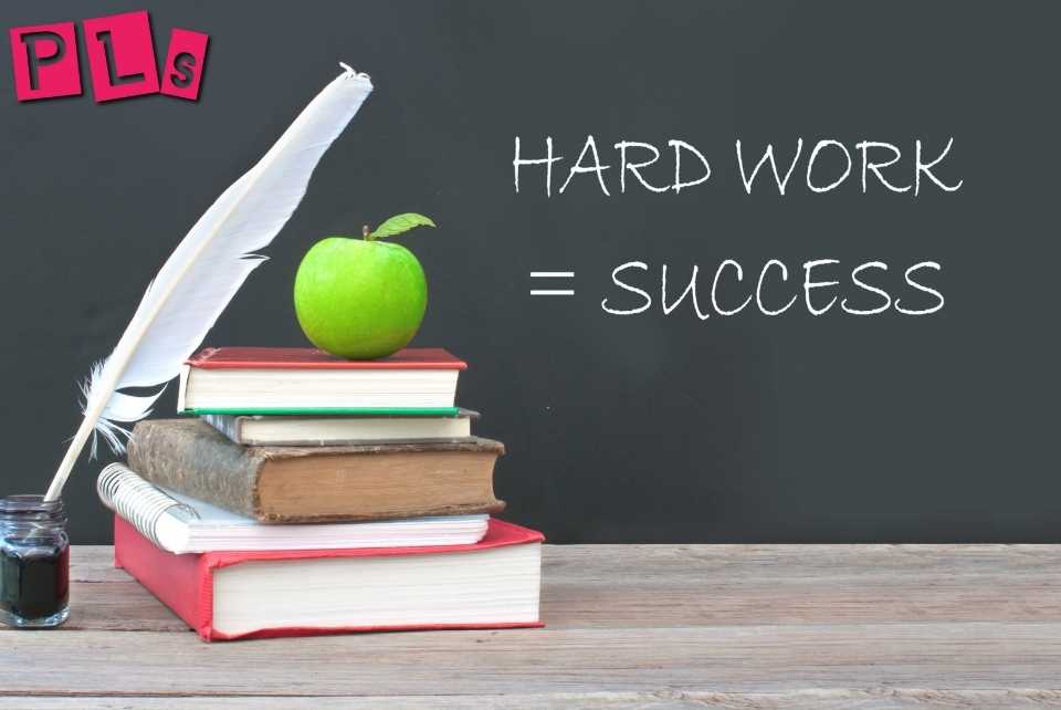 Hardwork success